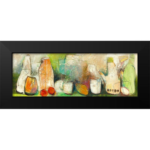 Stillleben IV Black Modern Wood Framed Art Print by Daniel, Manuela