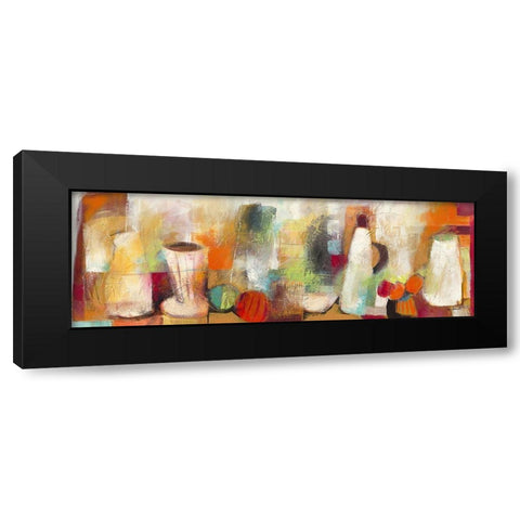 Stillleben V Black Modern Wood Framed Art Print by Daniel, Manuela