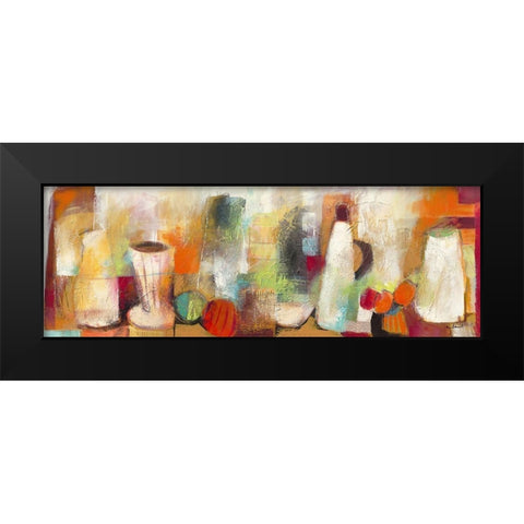 Stillleben V Black Modern Wood Framed Art Print by Daniel, Manuela