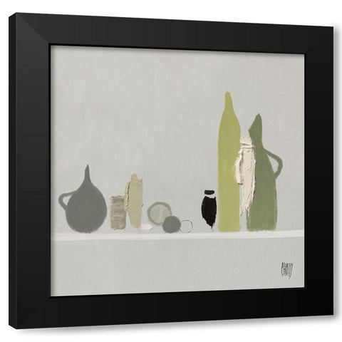 Nature Morte aux fruits II Black Modern Wood Framed Art Print with Double Matting by Choisy, Christian