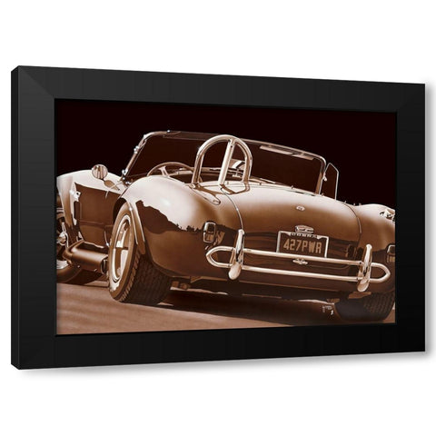 427 PW Black Modern Wood Framed Art Print with Double Matting by Tempier, Guy