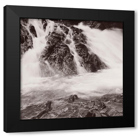 Simmenfalle-Lenk-Switzerland Black Modern Wood Framed Art Print with Double Matting by Butcher, Dave