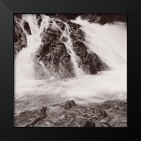 Simmenfalle-Lenk-Switzerland Black Modern Wood Framed Art Print by Butcher, Dave