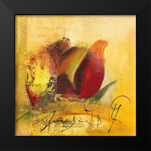 Juegas I Black Modern Wood Framed Art Print by Leys, Gemma