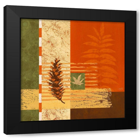 Autumn Light II Black Modern Wood Framed Art Print by Miebach, Carsten