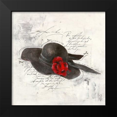 Pret-a-porter II Black Modern Wood Framed Art Print by Zacher-Finet, Isabelle