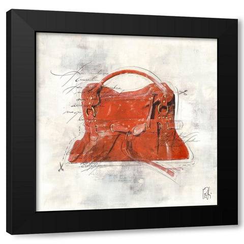 Pret-a-porter IV Black Modern Wood Framed Art Print by Zacher-Finet, Isabelle