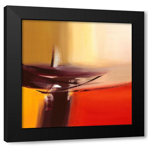 Quietude I Black Modern Wood Framed Art Print by Ball, Veronique