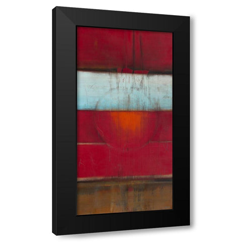 Un Y Dos Black Modern Wood Framed Art Print with Double Matting by Becam, Carole