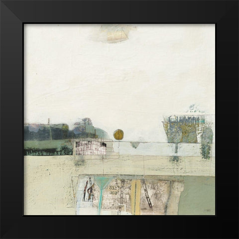 Glacial Whistles Black Modern Wood Framed Art Print by Frampton, Russell