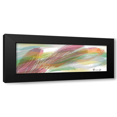 Sei IV Black Modern Wood Framed Art Print by Hitomi, Naoki