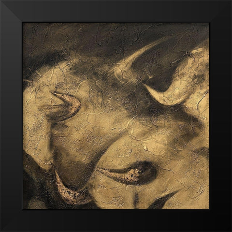 Toros III Black Modern Wood Framed Art Print by Panasenko, Inna