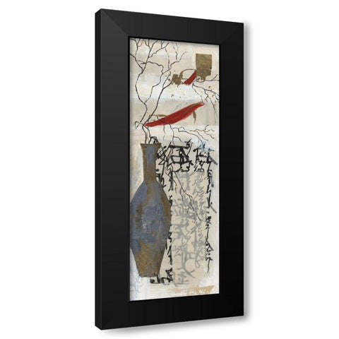 West meets East I Black Modern Wood Framed Art Print by Shaffer Johnson, Sandee