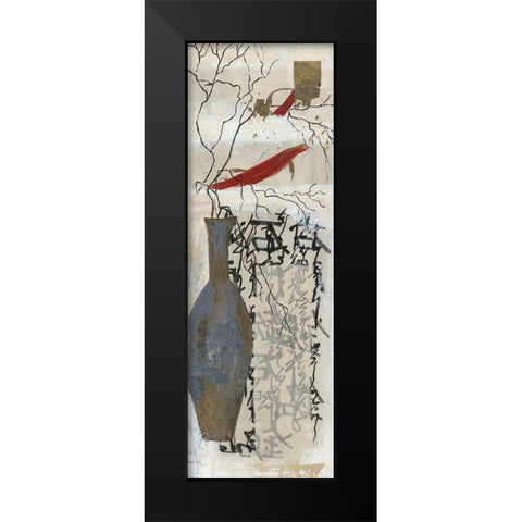 West meets East I Black Modern Wood Framed Art Print by Shaffer Johnson, Sandee