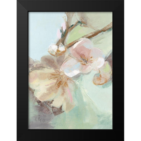 Fleurs Printanieres I Black Modern Wood Framed Art Print by Parise, Chantal