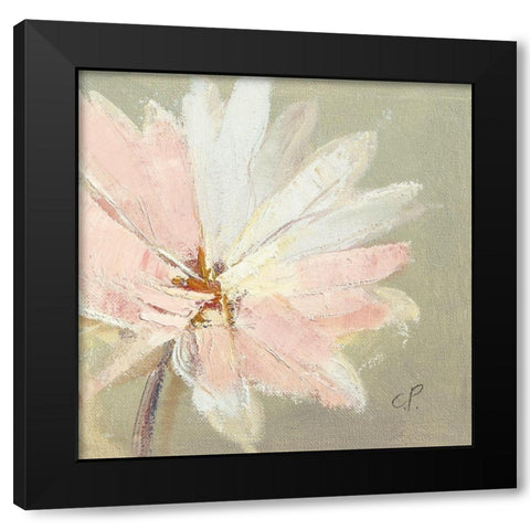 Paquerette III Black Modern Wood Framed Art Print by Parise, Chantal