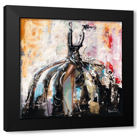 Dis donc! Black Modern Wood Framed Art Print by Cornee, Patrick