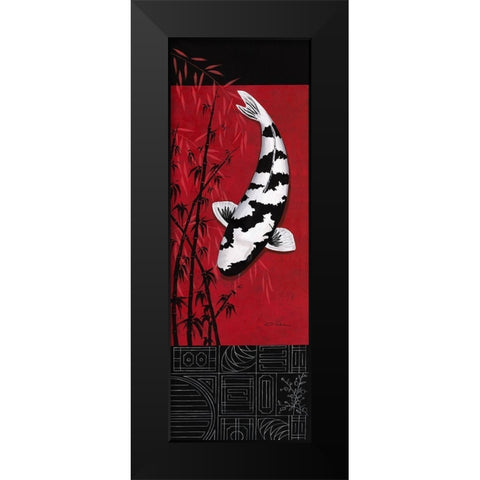 Premium Shiro Utsuri Black Modern Wood Framed Art Print by Gruhn, Nicole