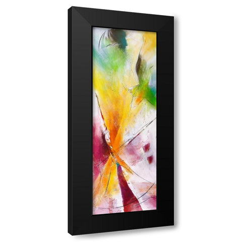 Leichtes Sein Black Modern Wood Framed Art Print by Marks, Rita