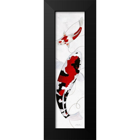 Together II Black Modern Wood Framed Art Print by Gruhn, Nicole