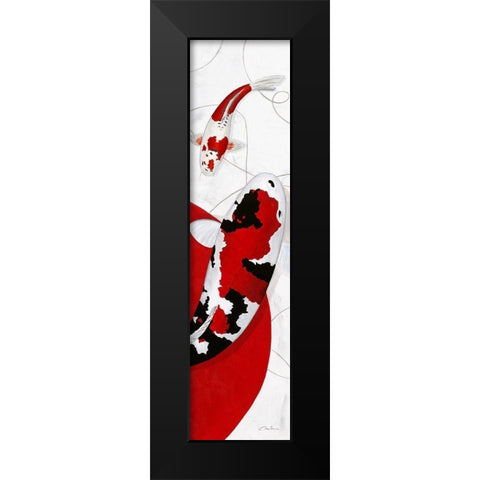 Together III Black Modern Wood Framed Art Print by Gruhn, Nicole