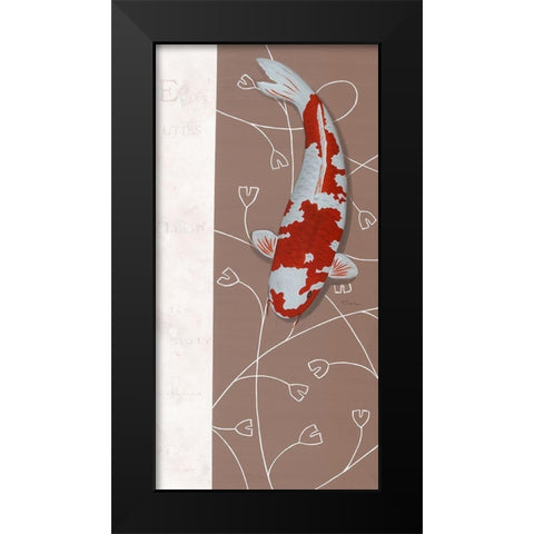 Four Seasons Winter I Black Modern Wood Framed Art Print by Gruhn, Nicole