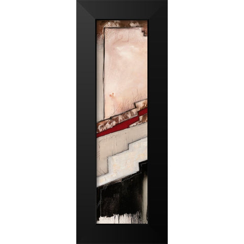 Diagonal VI Black Modern Wood Framed Art Print by Alba, Andreas