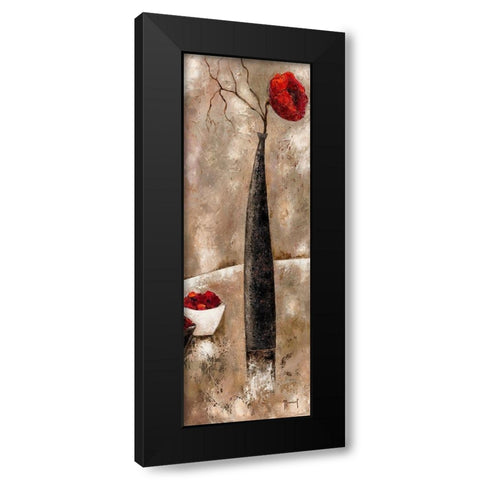 Zen attitude II Black Modern Wood Framed Art Print by Mansart, Veronique
