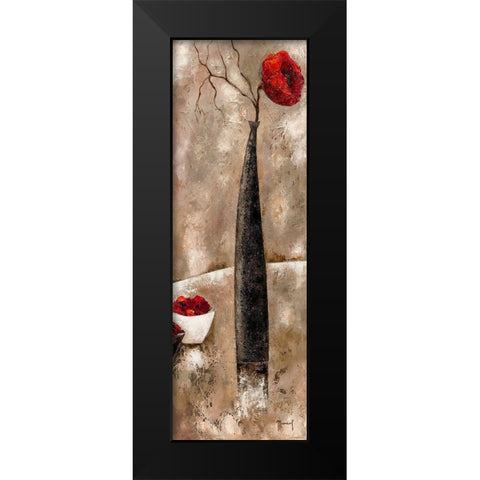 Zen attitude II Black Modern Wood Framed Art Print by Mansart, Veronique