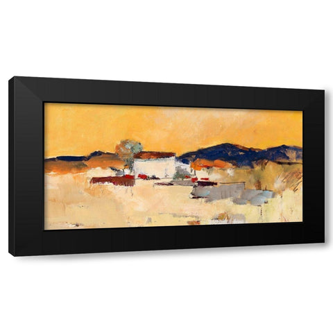 Frankrijk 11 I Black Modern Wood Framed Art Print with Double Matting by Groenhart, Jan