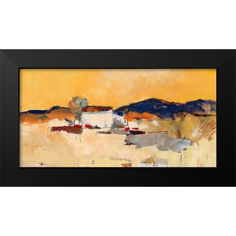 Frankrijk 11 I Black Modern Wood Framed Art Print by Groenhart, Jan