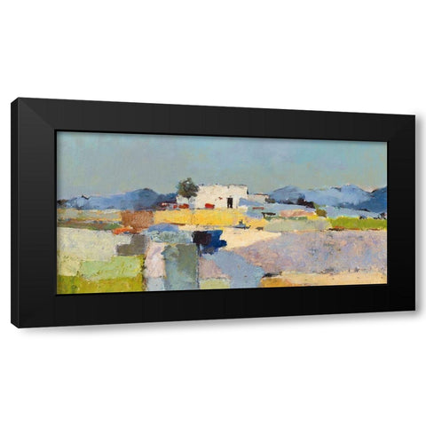 Mirabel I Black Modern Wood Framed Art Print with Double Matting by Groenhart, Jan