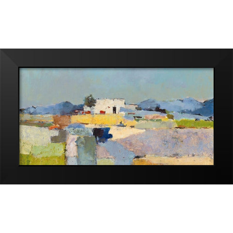 Mirabel I Black Modern Wood Framed Art Print by Groenhart, Jan