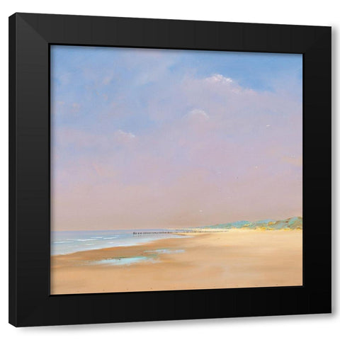 De lichtval Black Modern Wood Framed Art Print by Groenhart, Jan