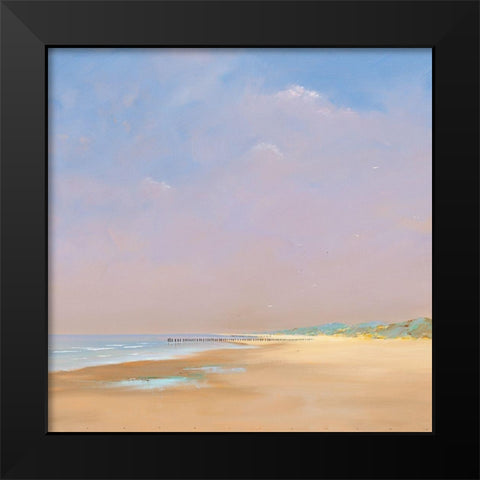 De lichtval Black Modern Wood Framed Art Print by Groenhart, Jan