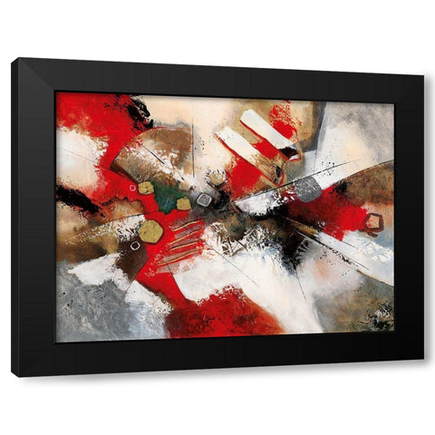 Le casque d or Black Modern Wood Framed Art Print with Double Matting by Jadis