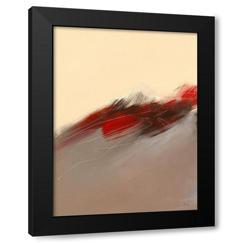 Prelude I Black Modern Wood Framed Art Print by Ball, Veronique