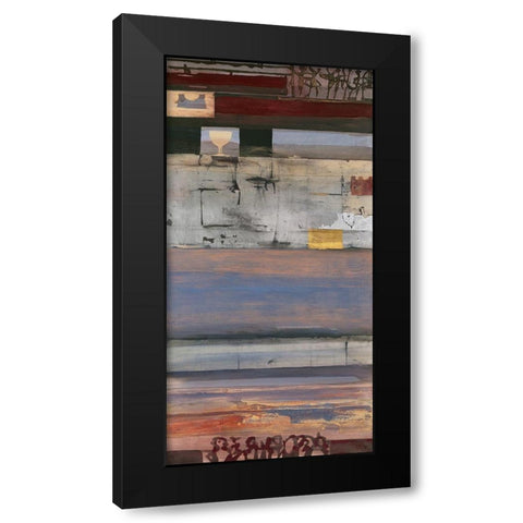Sundown Black Modern Wood Framed Art Print by Richter-Armgart, Rose