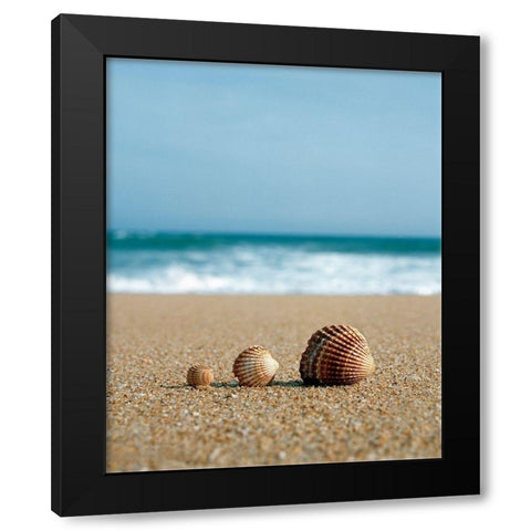 The Family Black Modern Wood Framed Art Print by Copeland, Gill