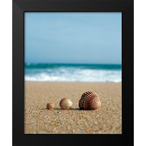 The Family Black Modern Wood Framed Art Print by Copeland, Gill