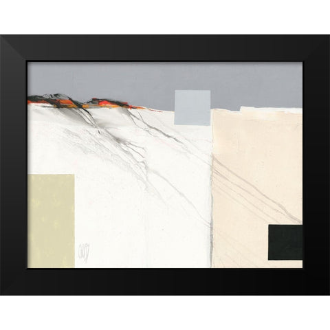 Toundra (Climat II) Black Modern Wood Framed Art Print by Choisy, Christian