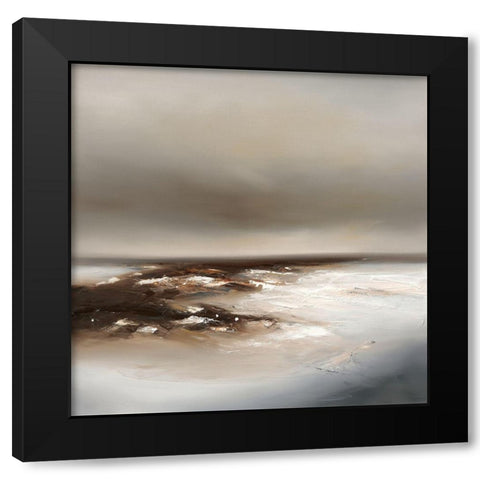 Revolution I Black Modern Wood Framed Art Print with Double Matting by Bennett, Paul
