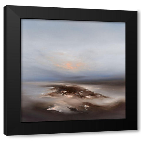 Darkness Descends I Black Modern Wood Framed Art Print by Bennett, Paul