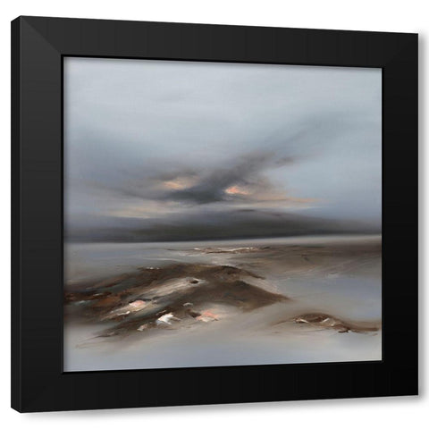 Darkness Descends II Black Modern Wood Framed Art Print by Bennett, Paul