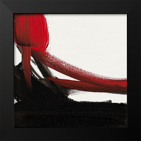 Ohne Titel II Black Modern Wood Framed Art Print by Decker, Regina