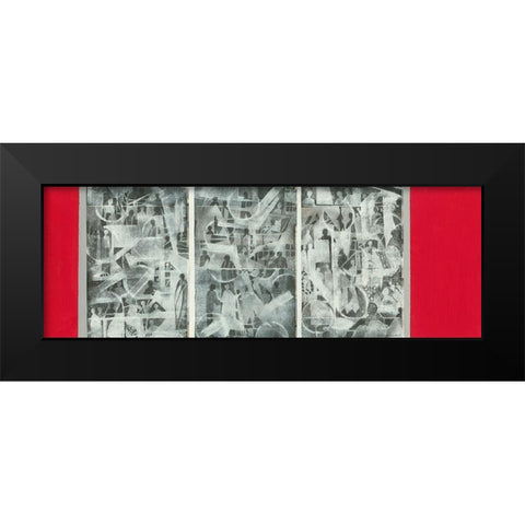 Schatten und Licht Black Modern Wood Framed Art Print by Molfenter, Erika