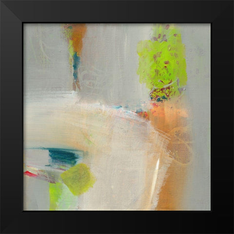 Bewegt Black Modern Wood Framed Art Print by Schafer, Jenny