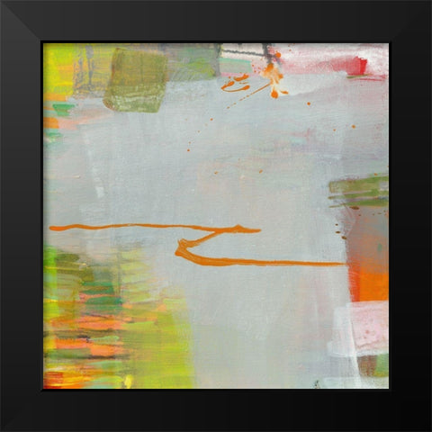 Unterschiede Black Modern Wood Framed Art Print by Schafer, Jenny