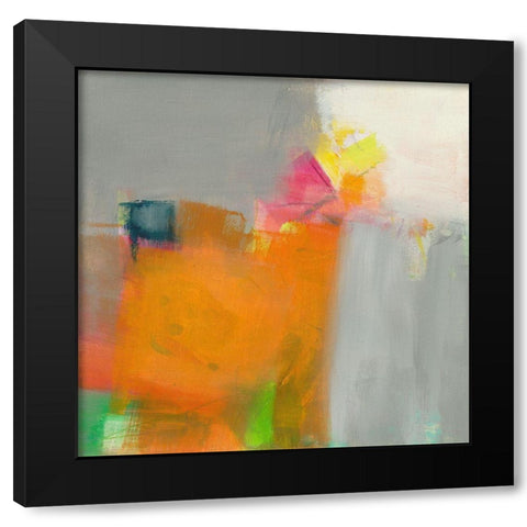 Eingespielt Black Modern Wood Framed Art Print with Double Matting by Schafer, Jenny