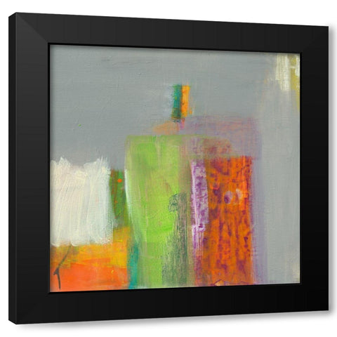 Geschlossenheit Black Modern Wood Framed Art Print with Double Matting by Schafer, Jenny